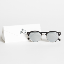 Load image into Gallery viewer, Lazaro Sunglasses - Black/Silver
